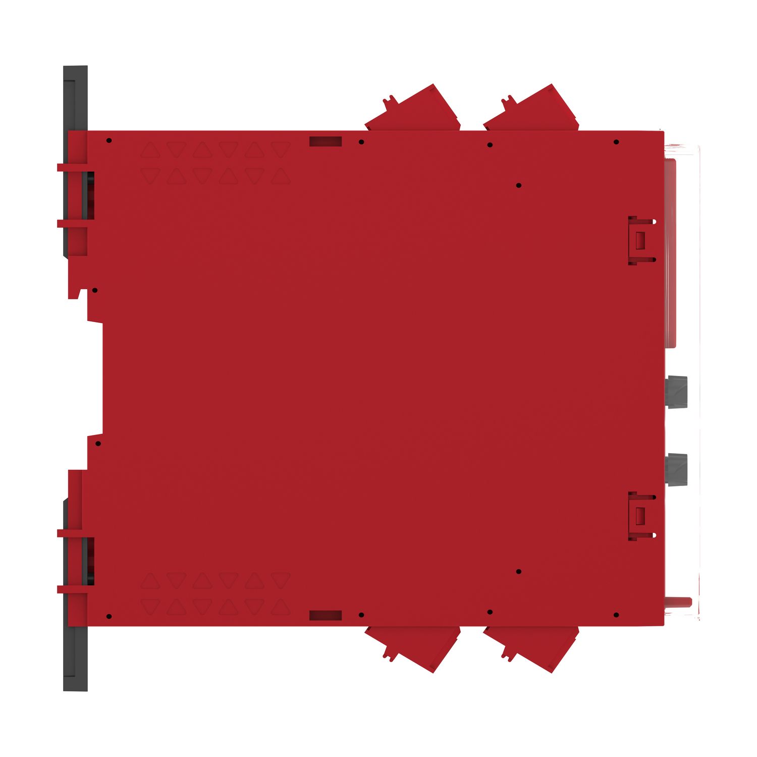 Picture of safety module, Harmony XPSU, Cat 4, potential free 2 NC, NO NC, 2 PNP, 48 to 240V AC or DC, spring