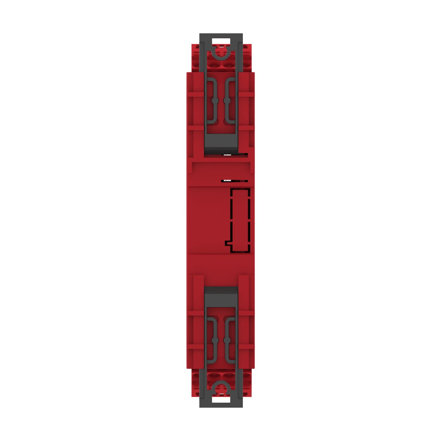 Picture of safety module, Harmony XPSU, Cat 4, features 2 x XPSUAF with enabling movement, 24V AC or DC, spring
