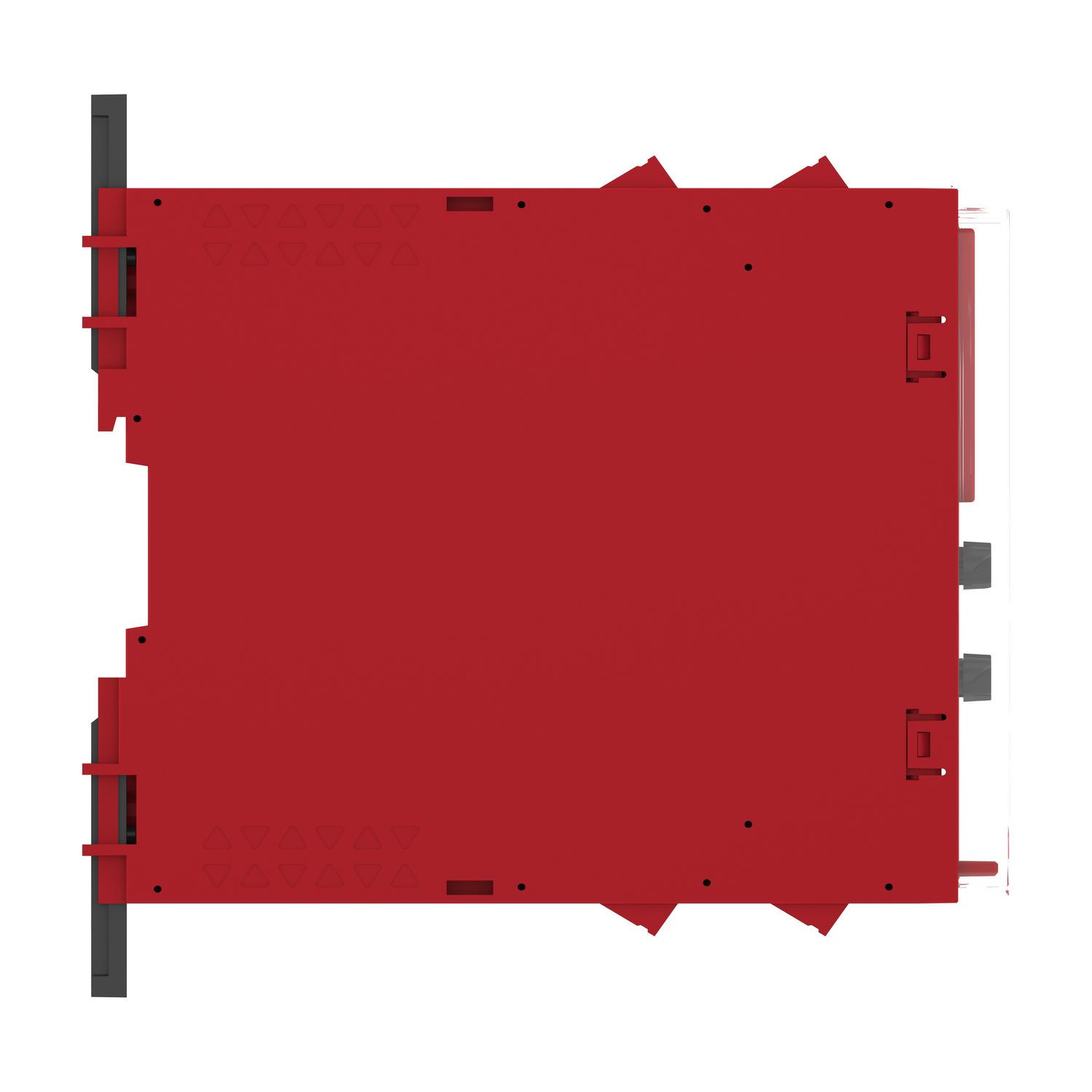 Picture of safety module, Harmony XPSU, Cat 4, features 2 x XPSUAF with enabling movement, 48 to 240V AC or DC, screw