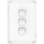 Picture of Switch Plate Skin, Pro Series, 3 Gang, Horizontal/Vertical Mount, Clip-On