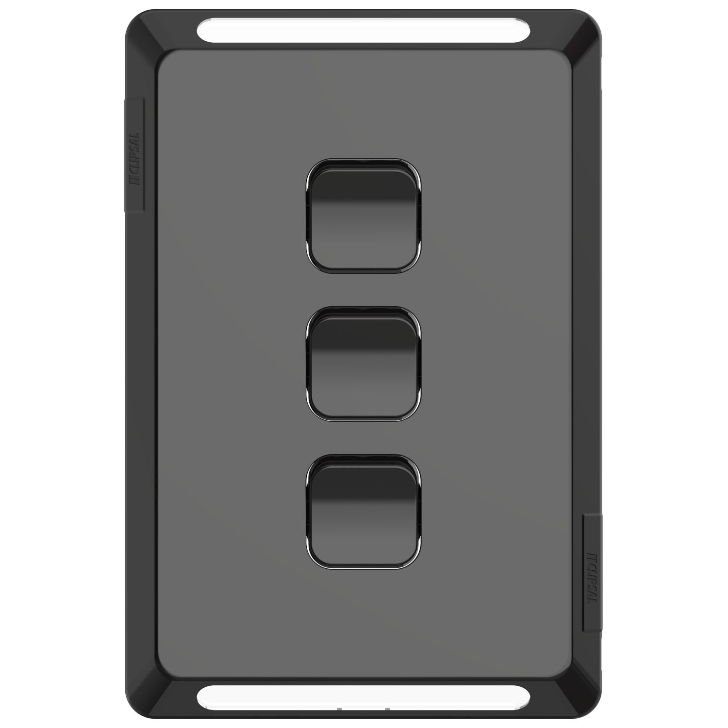 Picture of Switch Plate Skin, Pro Series, 3 Gang, Horizontal/Vertical Mount, Clip-On