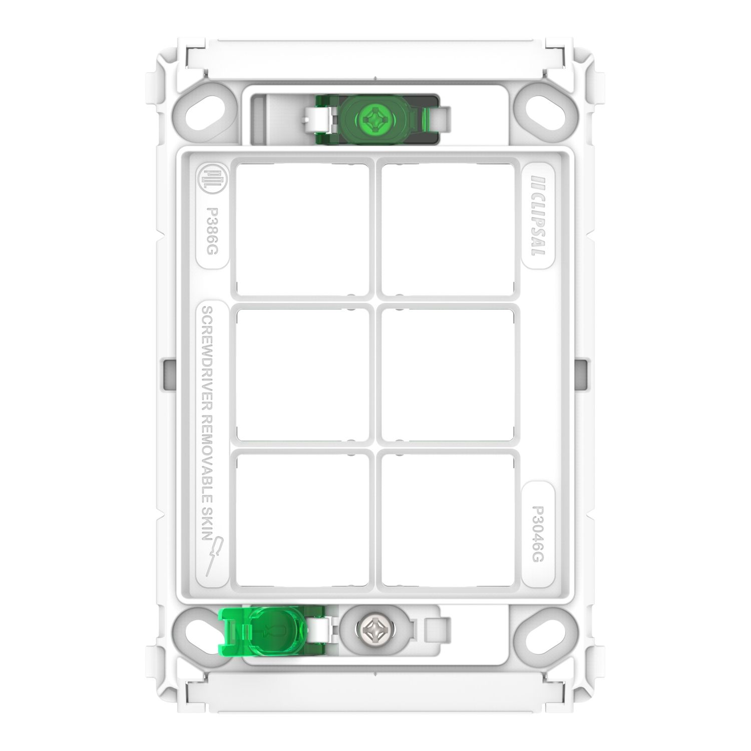 Picture of Switch Grid, Pro Series, 6 Gang, Horizontal/Vertical Mount