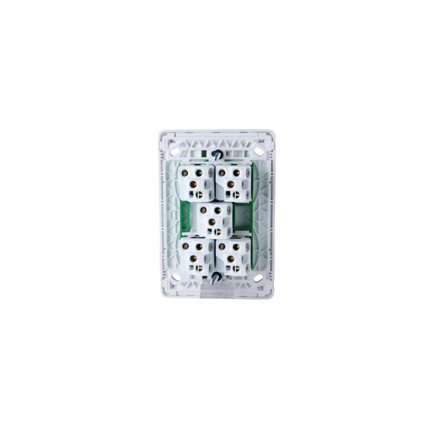 Picture of Flush Switch, Pro Series, Vertical Mount, 5 Gang, 1-Way/2-Way, 230/240V 20A, /16AX