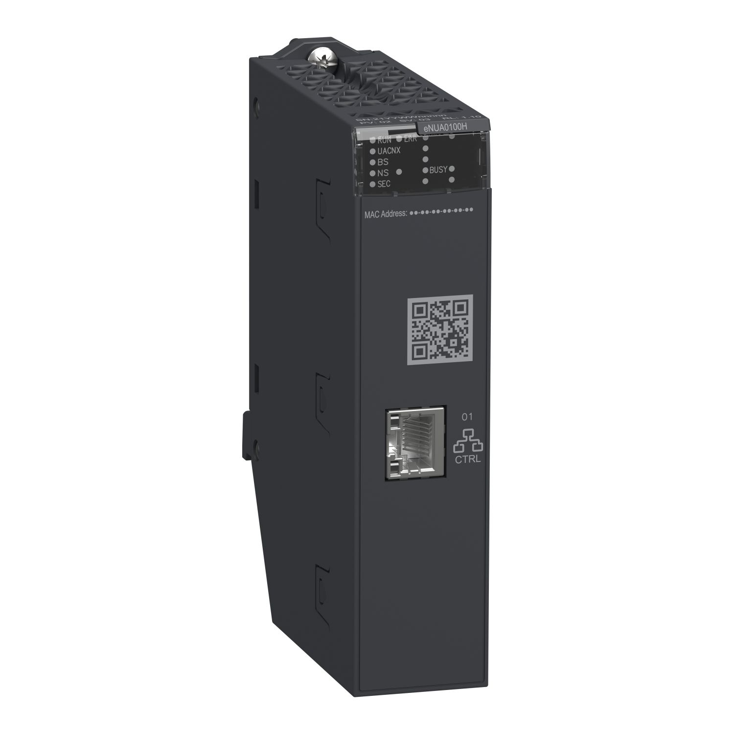 Picture of communication module, Modicon M580, OPC UA, for severe environments