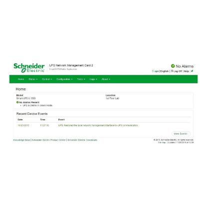 Picture of UPS Network Management Card 2, Network Management Cards, with Environmental Monitoring
