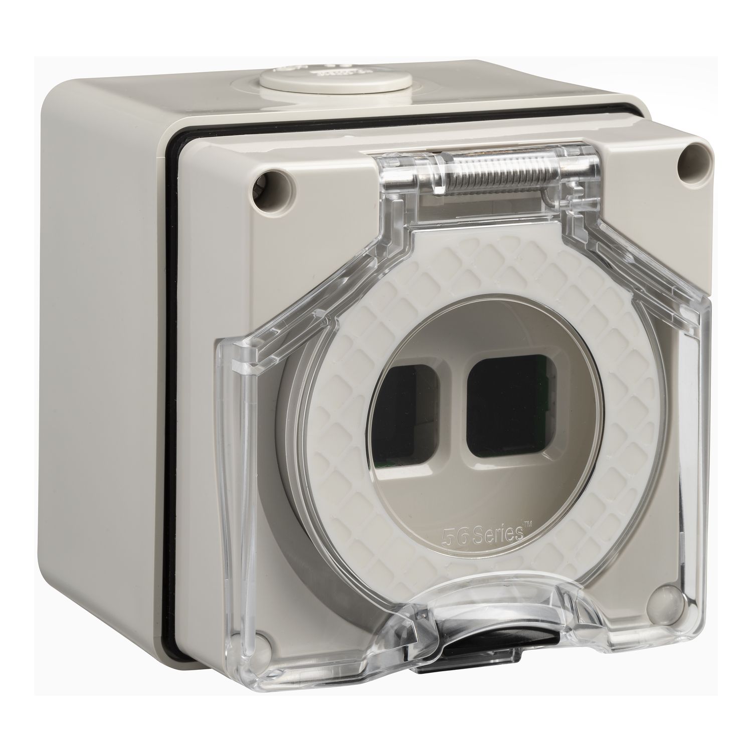 Picture of 40 Module Adaptor, Clipsal - 56 Series, 2 Aperture