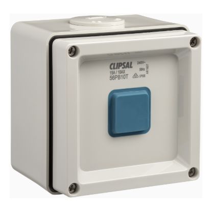 Picture of Push Button BLE Time Delay Switch, Clipsal - 56 Series, 10AX, 15A, 240V
