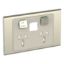 Picture of Styl Skin Connected Socket, Clipsal Iconic, Wiser, Horizontal Twin