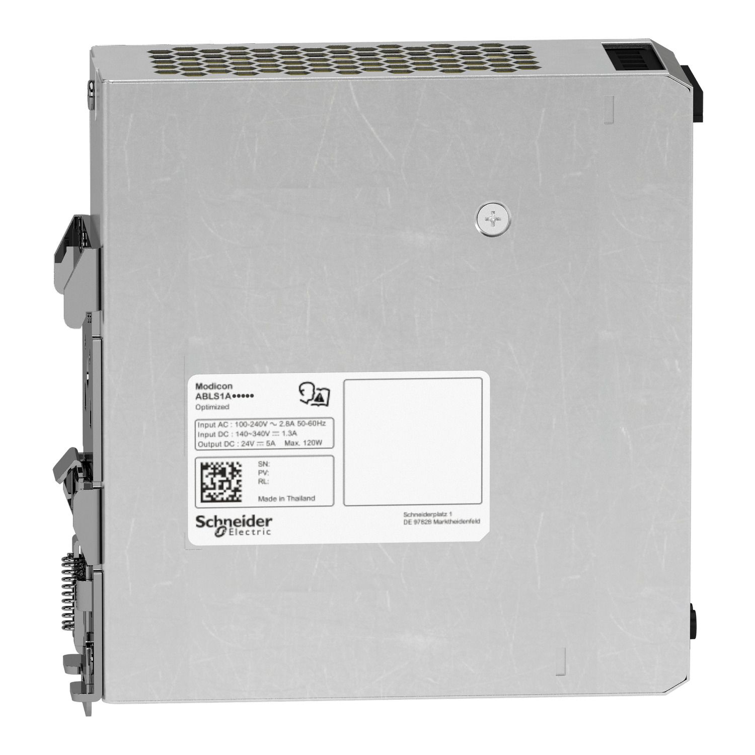 Picture of Regulated Power Supply, 100 to 240V AC, 48V, 2.5A, single phase, Optimized