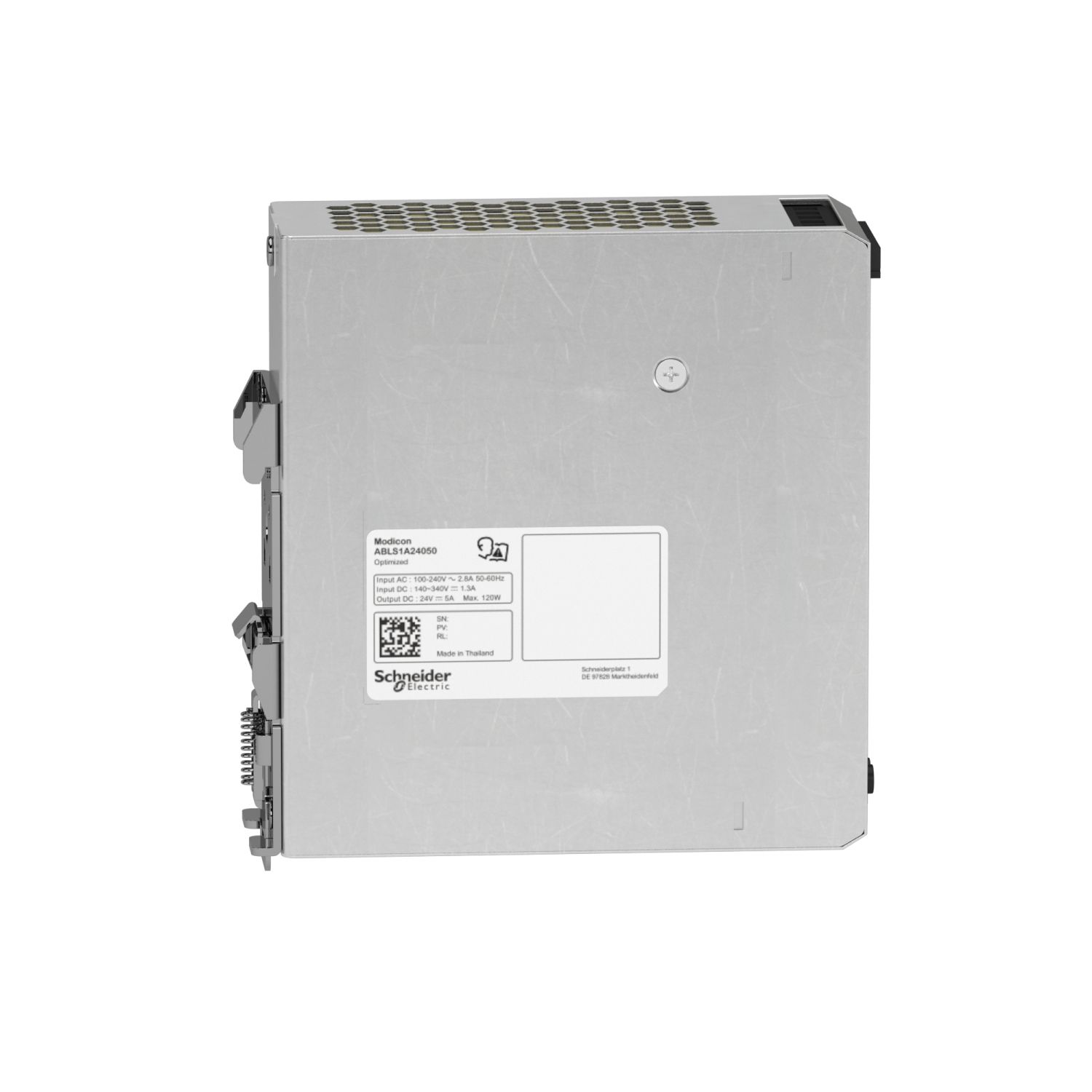 Picture of Regulated Power Supply, 100 to 240V AC, 24V, 5A, single phase, Optimized