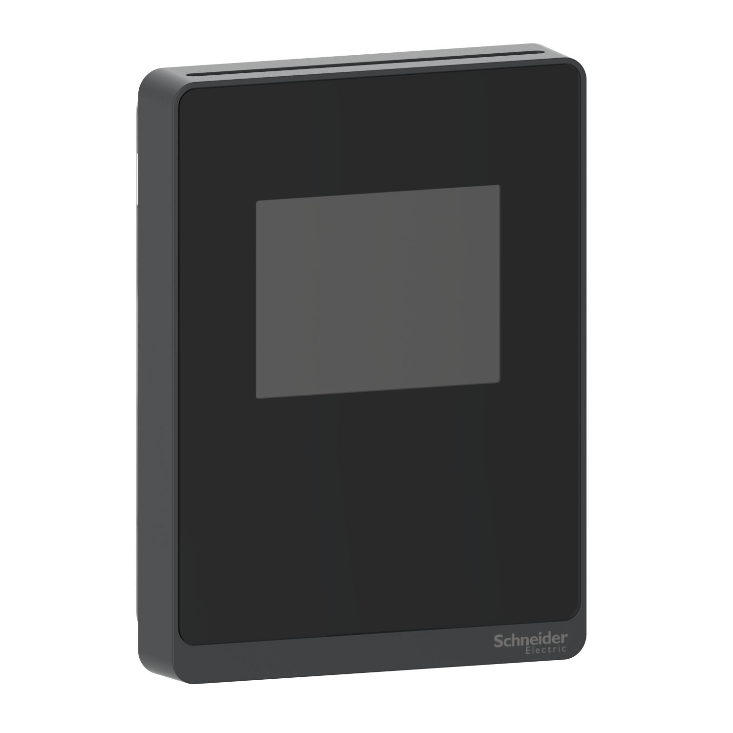 Picture of Sensor, SpaceLogic SLA Series, air quality, VOC, CO2, temperature, room, color touchscreen, analog outputs, optimum black housing