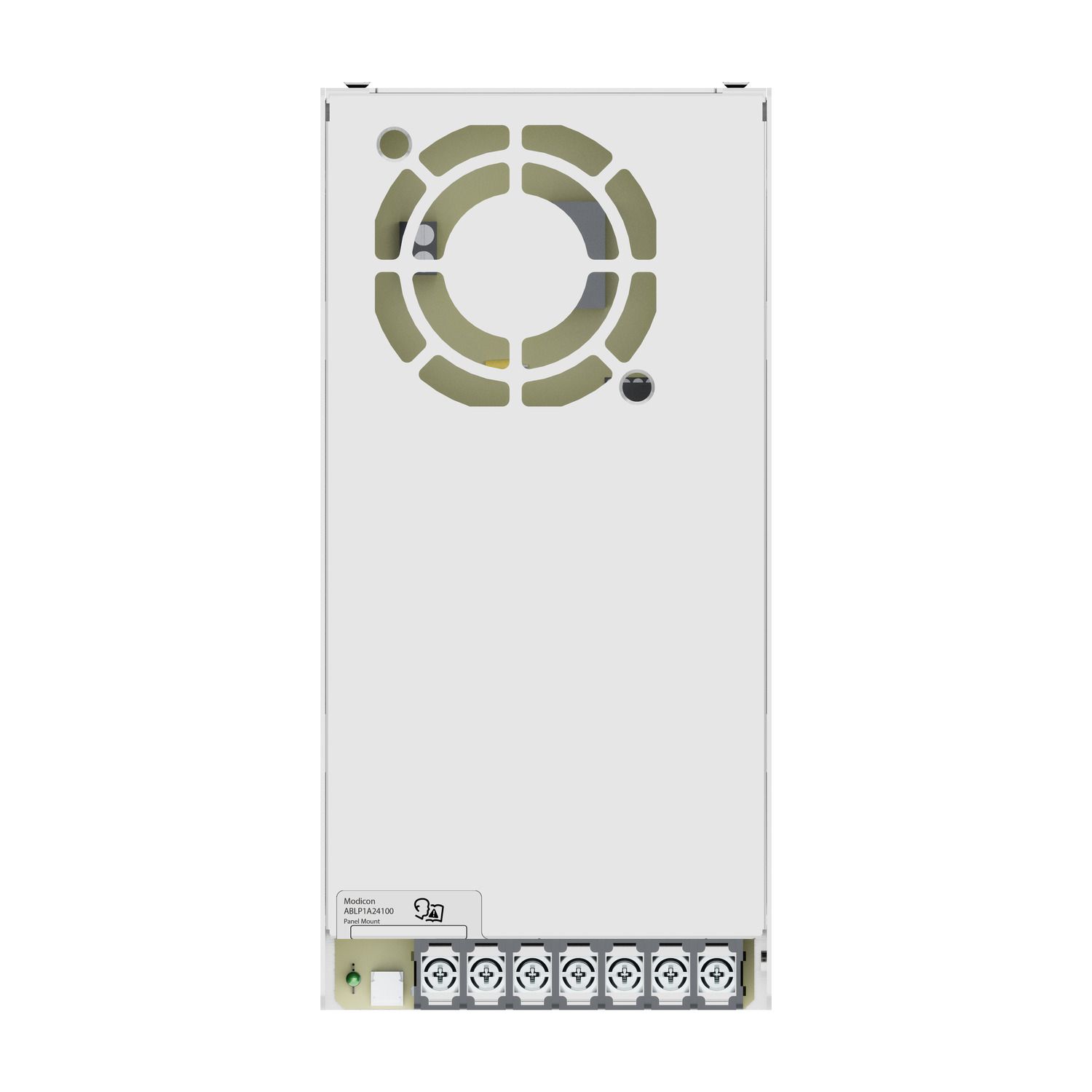 Picture of Regulated Power Supply, modicon power supply, 100...240V AC, 24V, 10A, single phase, Panel Mount