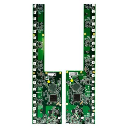 Picture of PowerLogic HDPM6000S current transformer Strips Left & Right Set for a total of 42-circuits with waveform capture