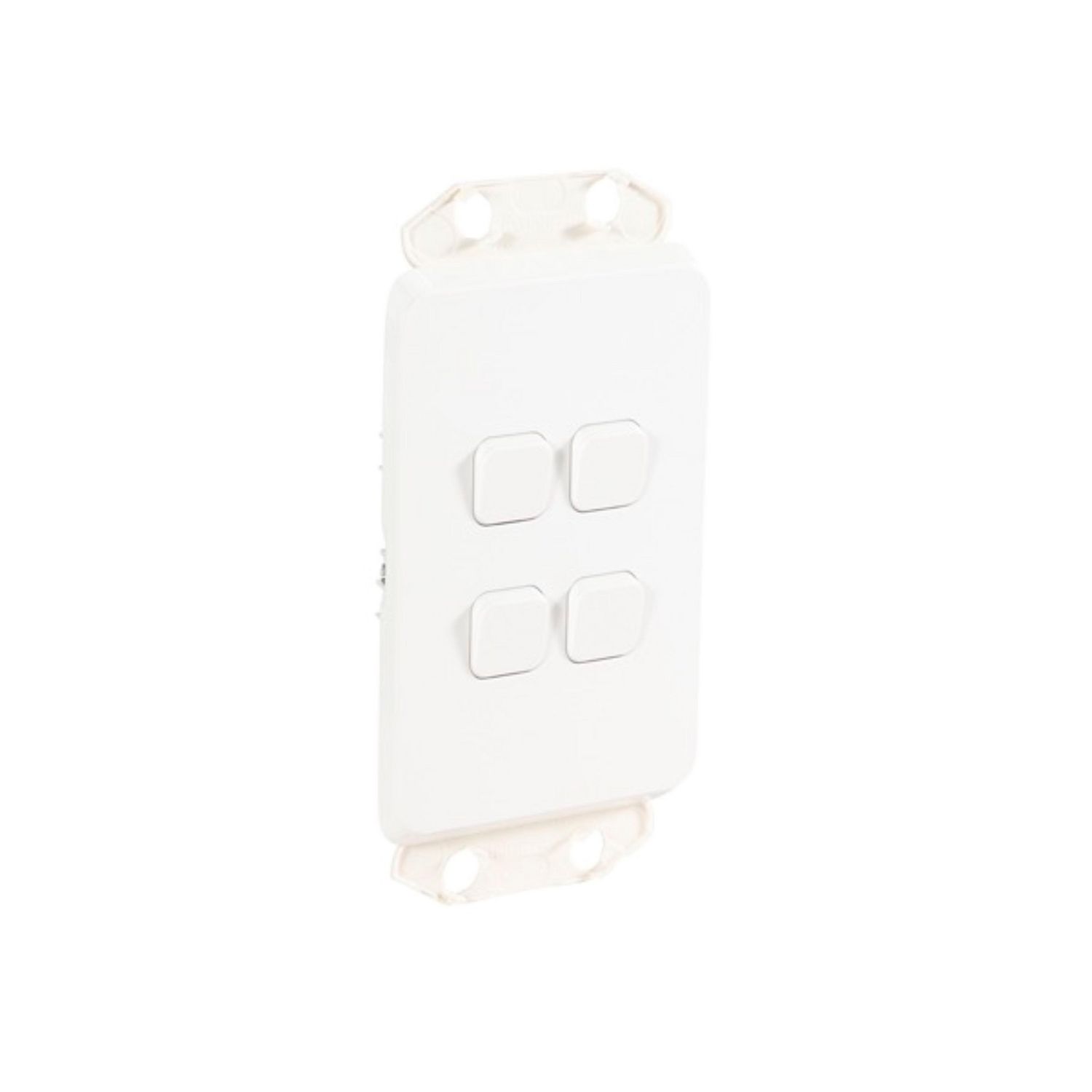 Picture of Switch, Clipsal Iconic, 4 Gang, 10AX,230/240V, Bulk Pack 40