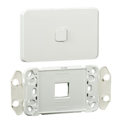 Picture of Grid and Skin Switch, Clipsal Iconic, Vertical/Horizontal, 1 Gang, Bulk Pack 50