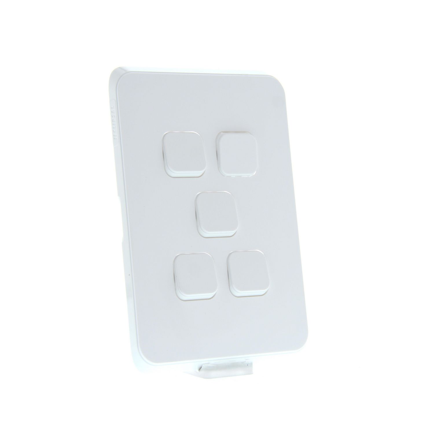 Picture of Switch Plate Skin, Clipsal Iconic, 5 Gang, Horizontal/Vertical Mount