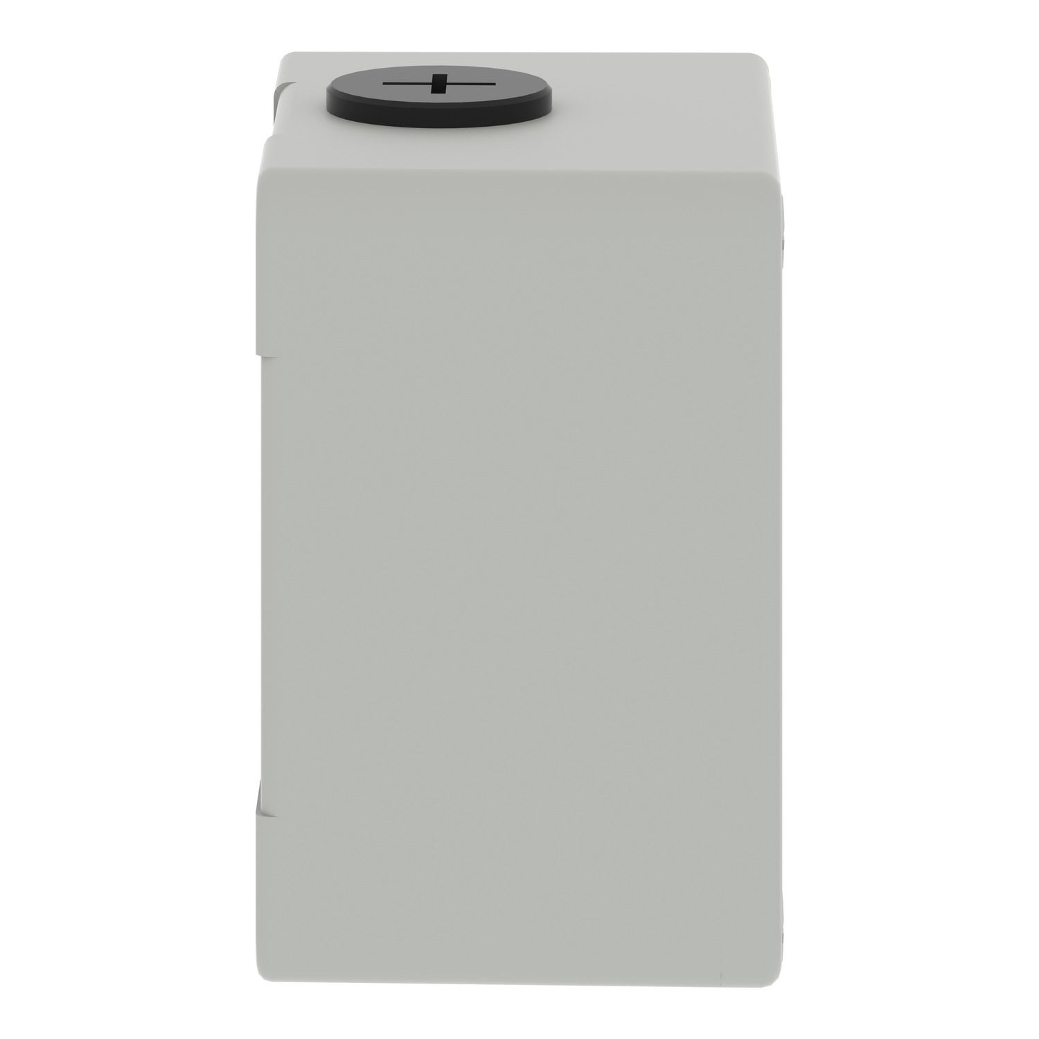 Picture of Die cast empty control station, Harmony XAP, XB2 SL, zinc alloy, grey, M20, 1 cut out 22mm, 80x80x51,5mm, UL cULus