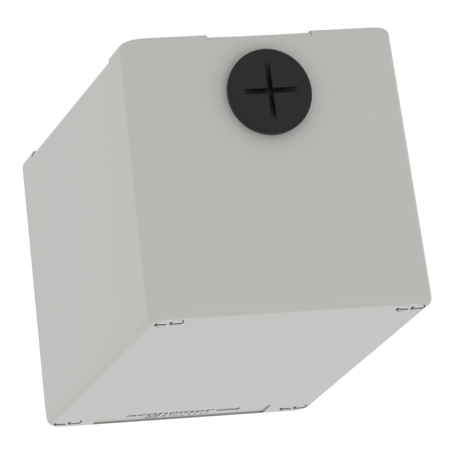 Picture of Die cast empty control station, Harmony XAP, XB2 SL, zinc alloy, grey, M20, undrilled, 80x130x77mm, UL cULus