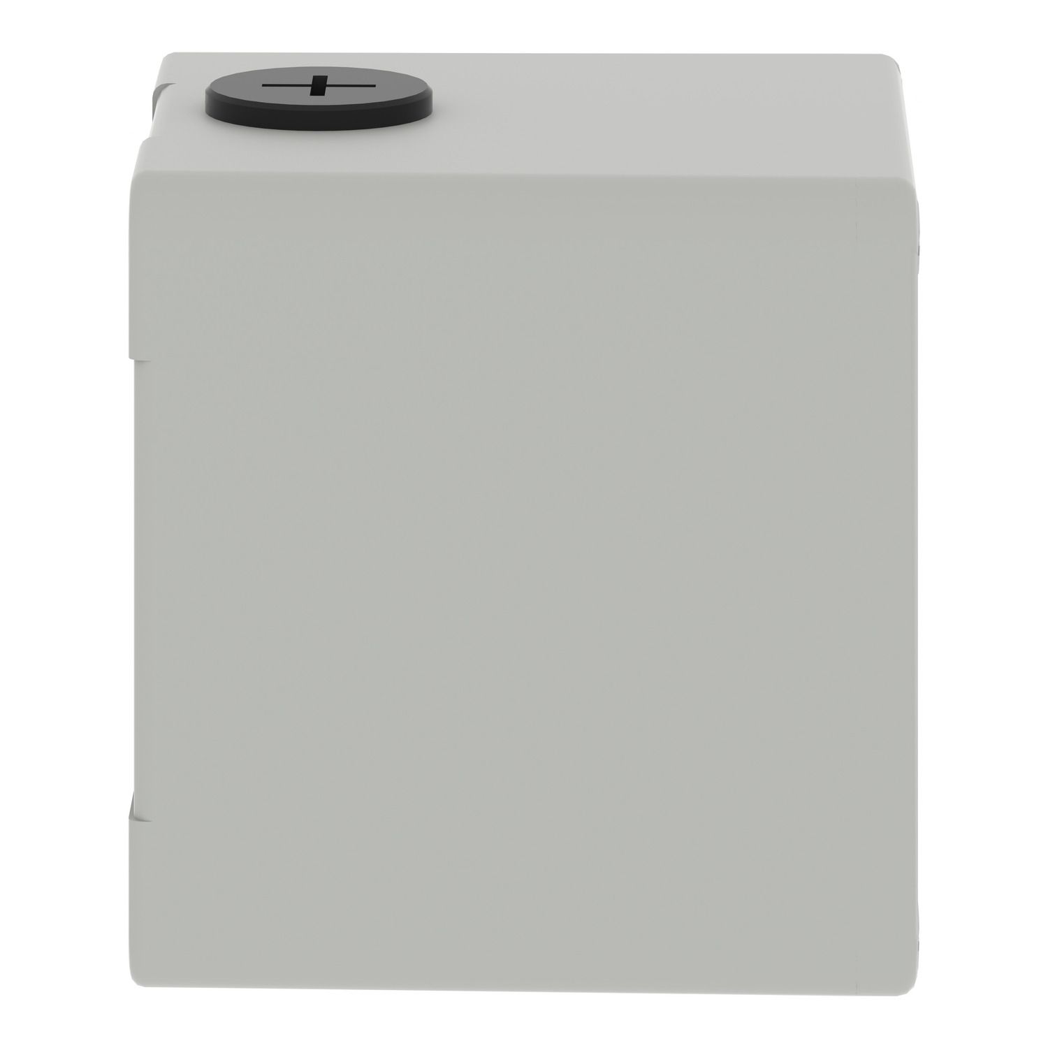 Picture of Die cast empty control station, Harmony XAP, XB2 SL, zinc alloy, grey, M20, 1 cut out 22mm, 80x80x77mm, UL cULus