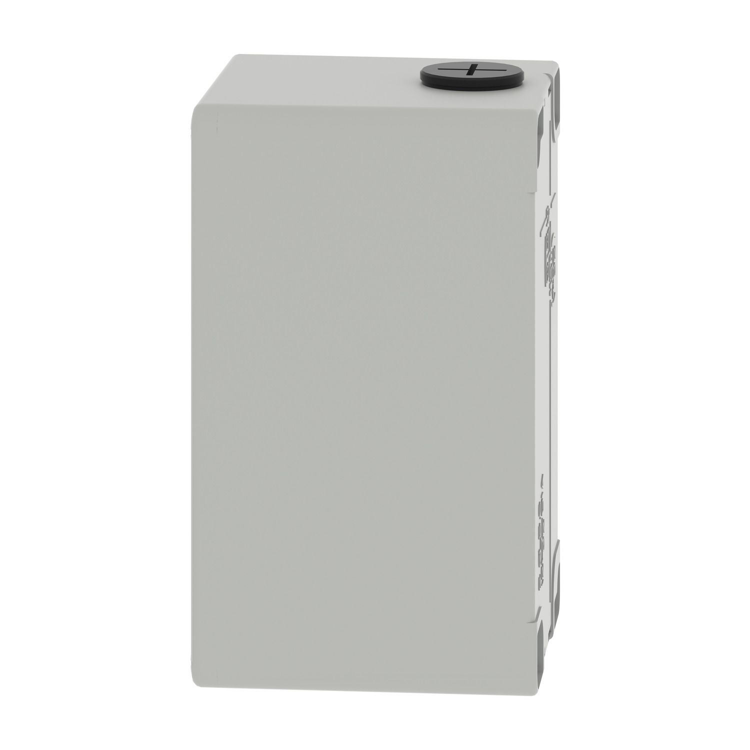 Picture of Die cast empty control station, Harmony XAP, XB2 SL, zinc alloy, grey, M20, 4 cut outs 22mm, 80x130x77mm, UL cULus