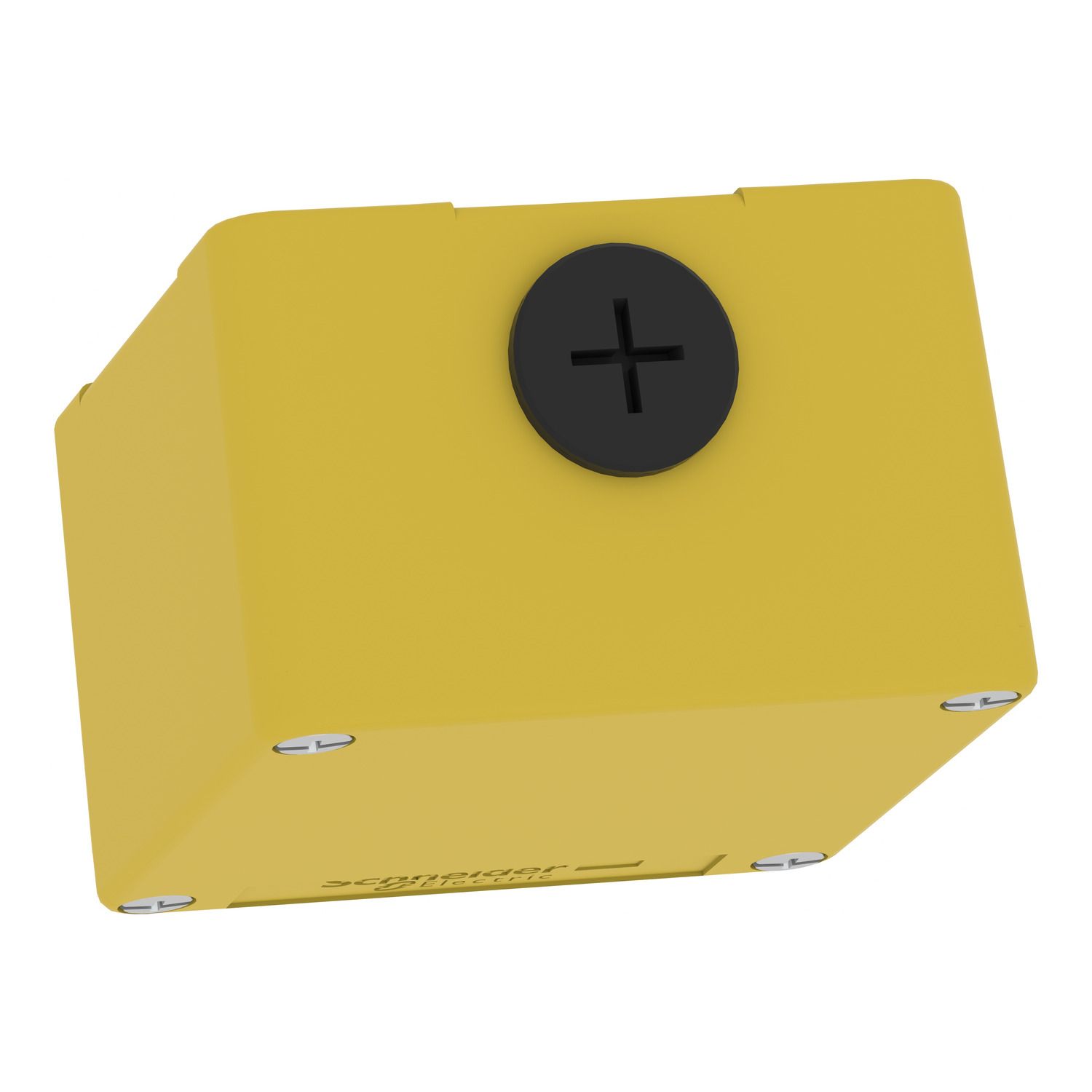 Picture of Empty control station, Harmony XAP, XB2 SL, zinc alloy, yellow, M20, undrilled, 80x80x51,5mm, UL cULus