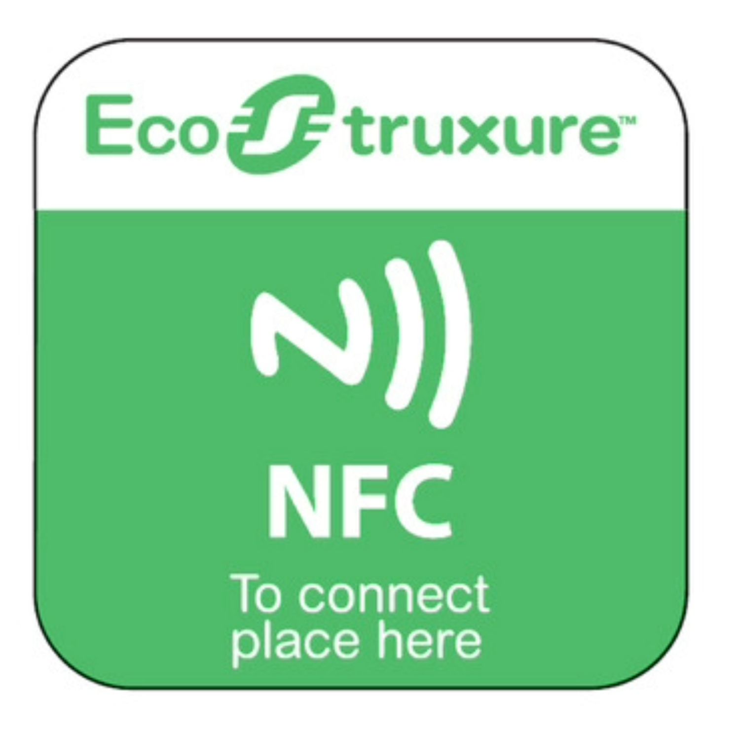 Picture of NFC Tag Eco green, EvoPacT, 40x40mm