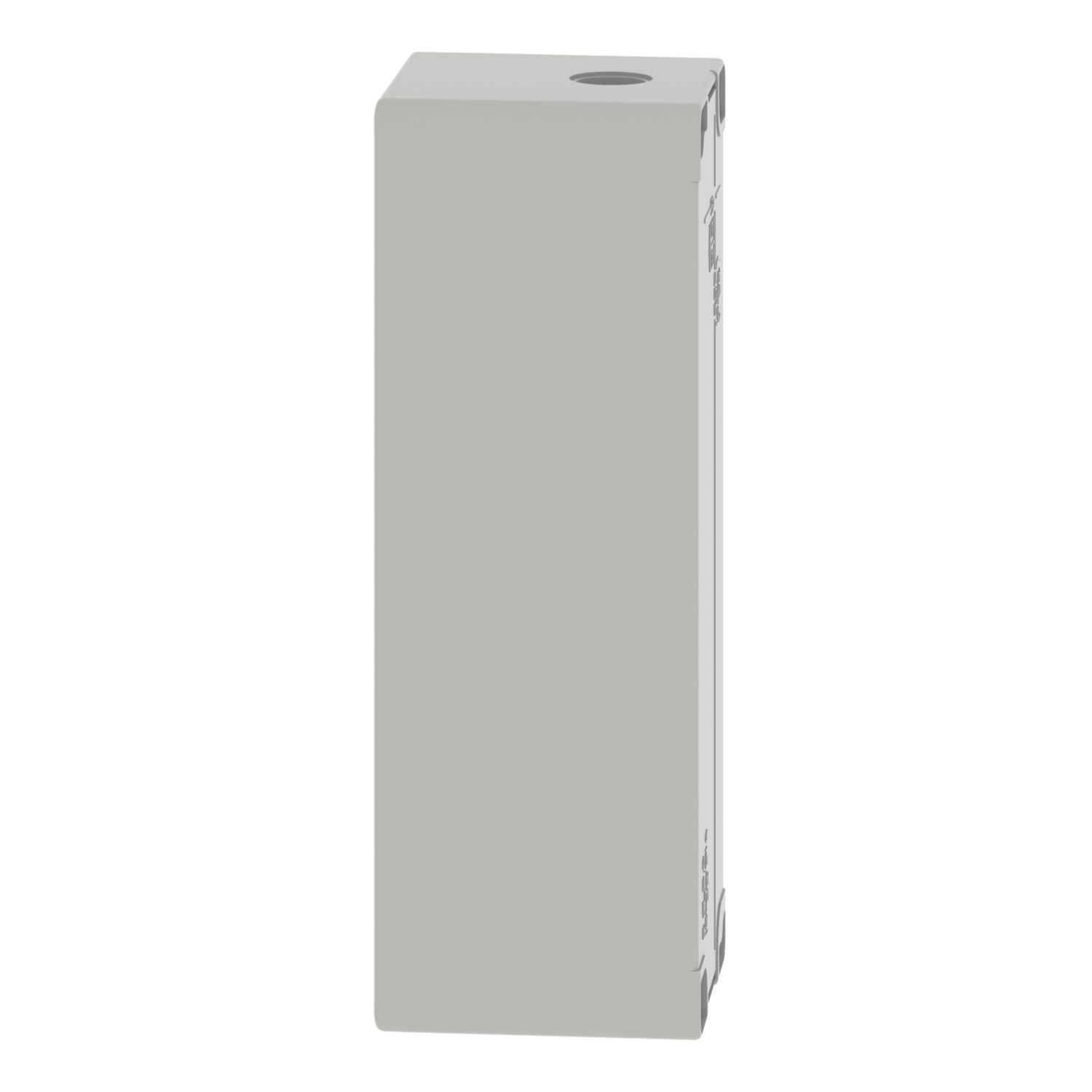 Picture of Die cast empty control station, Harmony XAP, XB2 SL, zinc alloy, grey, M25, 4 cut outs 22mm, 80x220x77mm