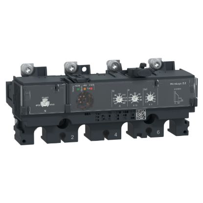 Picture of Trip unit MicroLogic 2.2, ComPacT NSX160/250, 4 poles, electronic basic protections, 160A rating