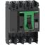 Picture of Circuit breaker basic frame, ComPacT NSX400H, 70kA/415VAC, 4 poles, 400A frame rating, without trip unit