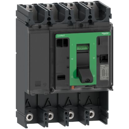 Picture of Circuit breaker basic frame, ComPacT NSX630H, 70kA/415VAC, 4 poles, 630A frame rating, without trip unit