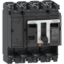 Picture of Circuit breaker basic frame, ComPacT NSX250S DC, 100kA/750VDC, 4 poles, 250A frame rating, without trip unit