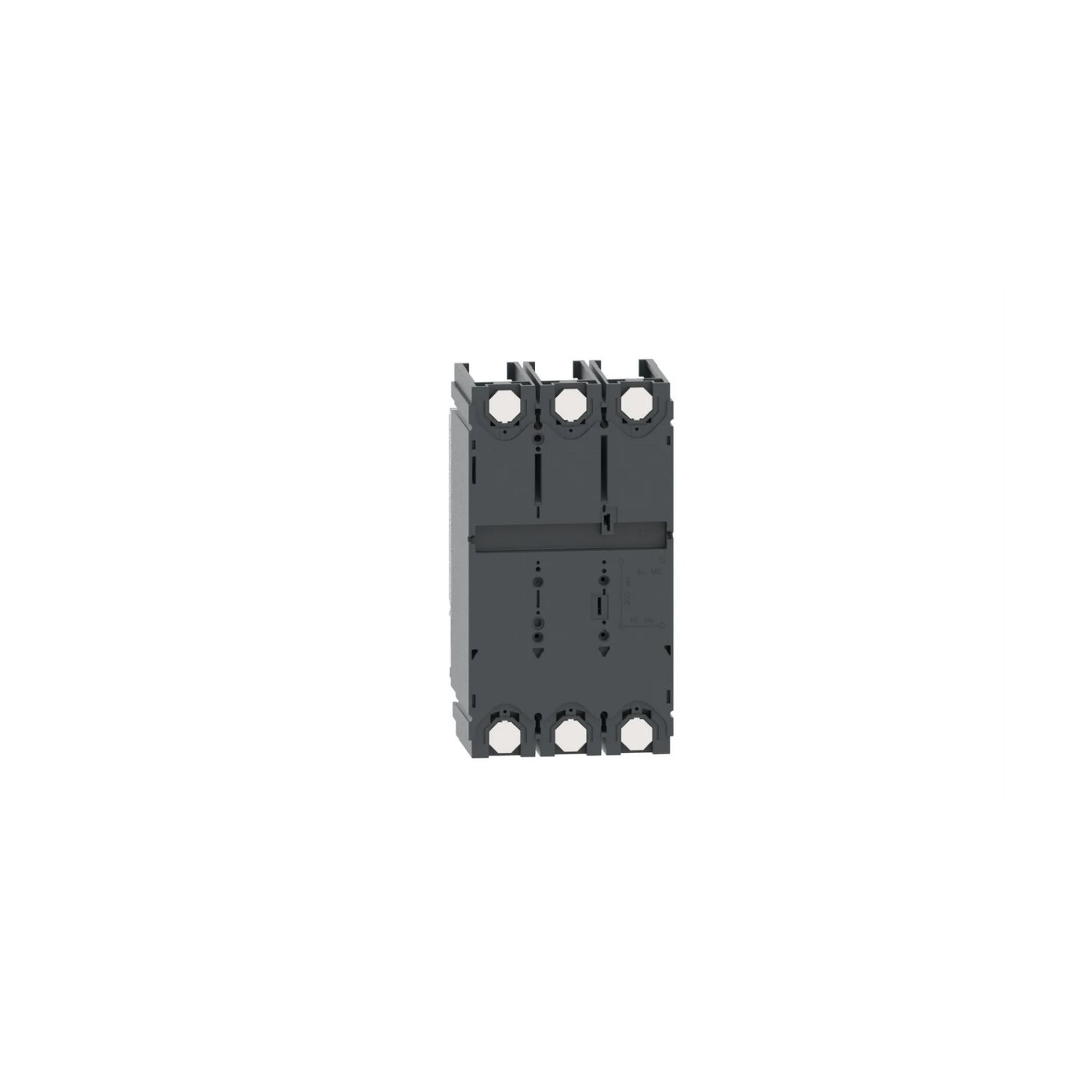 Picture of Circuit breaker, ComPacT NSX400F DC, 36kA/750VDC, 3 poles, TM-DC trip unit 320A