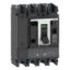 Picture of Circuit breaker, ComPacT NSX400S DC, 100kA/750VDC, 4 poles, TM-DC trip unit 400A