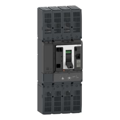 Picture of Circuit breaker, ComPacT NSX1200N DC, 50kA/600VDC, 2 poles, TM-DC trip unit 800A, without bare cable connector
