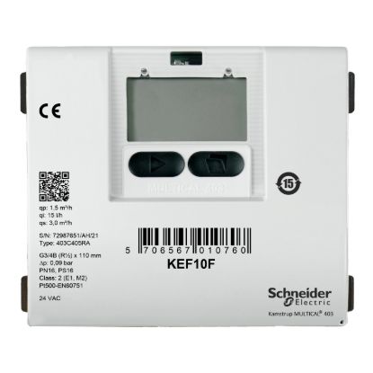 Picture of KE Series Flow Meter, R1 Threaded Brass, 3.5 m³/h Nominal, Flow Meter