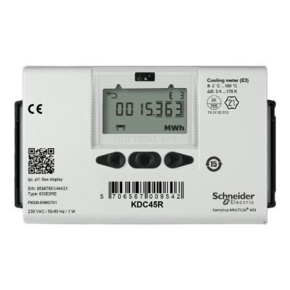 Picture of KD Series Cooling Meter, DN80 Flanged Stainless Steel, 40 m³/h Nominal, Return