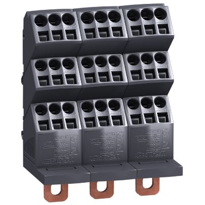 Picture of Distribution block, LINERGY DP, for ComPacT 3P, 250A, 27holes