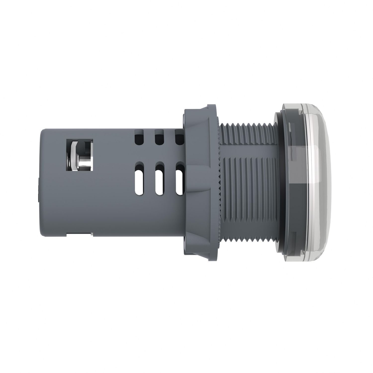 Picture of Monolithic pilot light, Easy Harmony XA2, plastic, green red, 22mm, integral LED, screw clamp terminals, 220…230V AC, anti interference