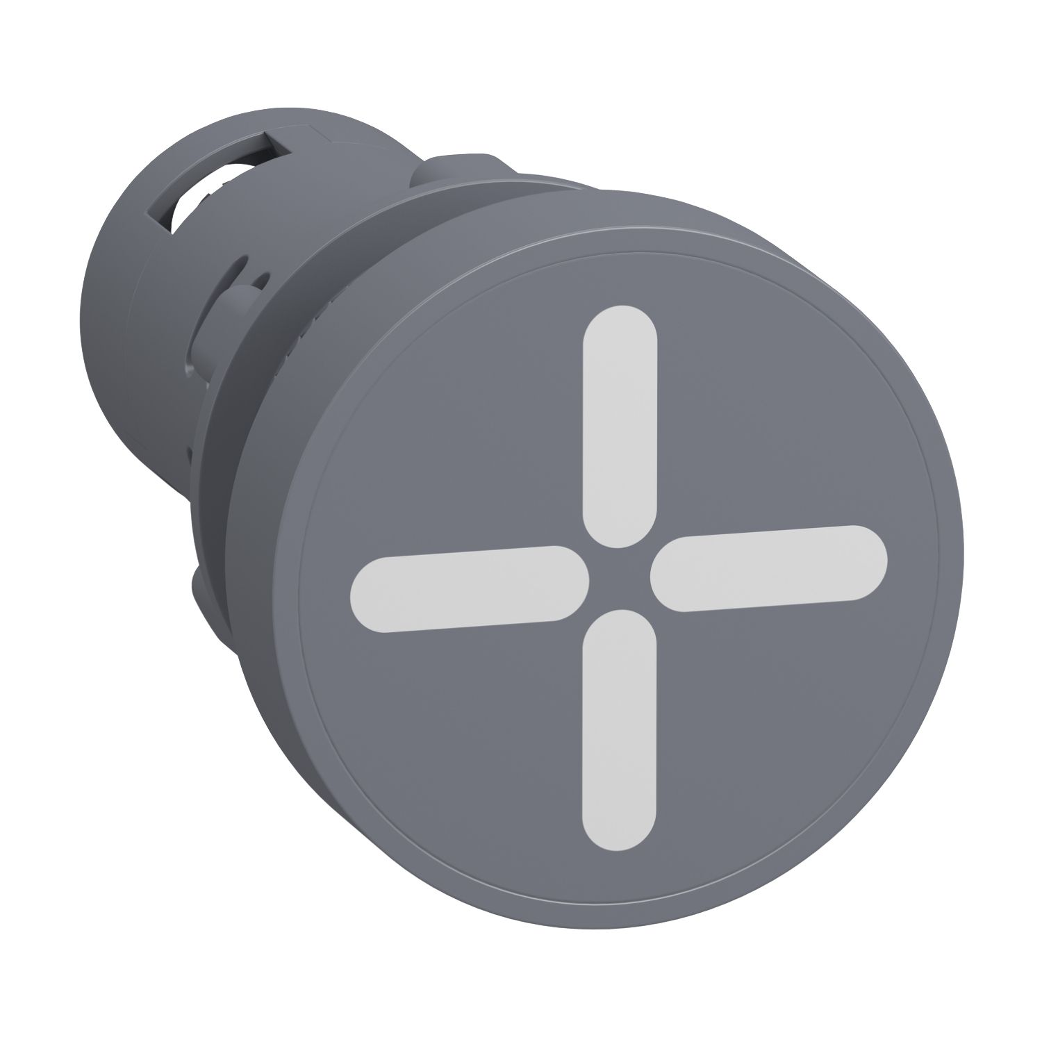 Picture of Indicator light, Easy Harmony XA2, plastic, green red, 22mm, isolation switch indicator, screw clamp terminals, 220…230V AC