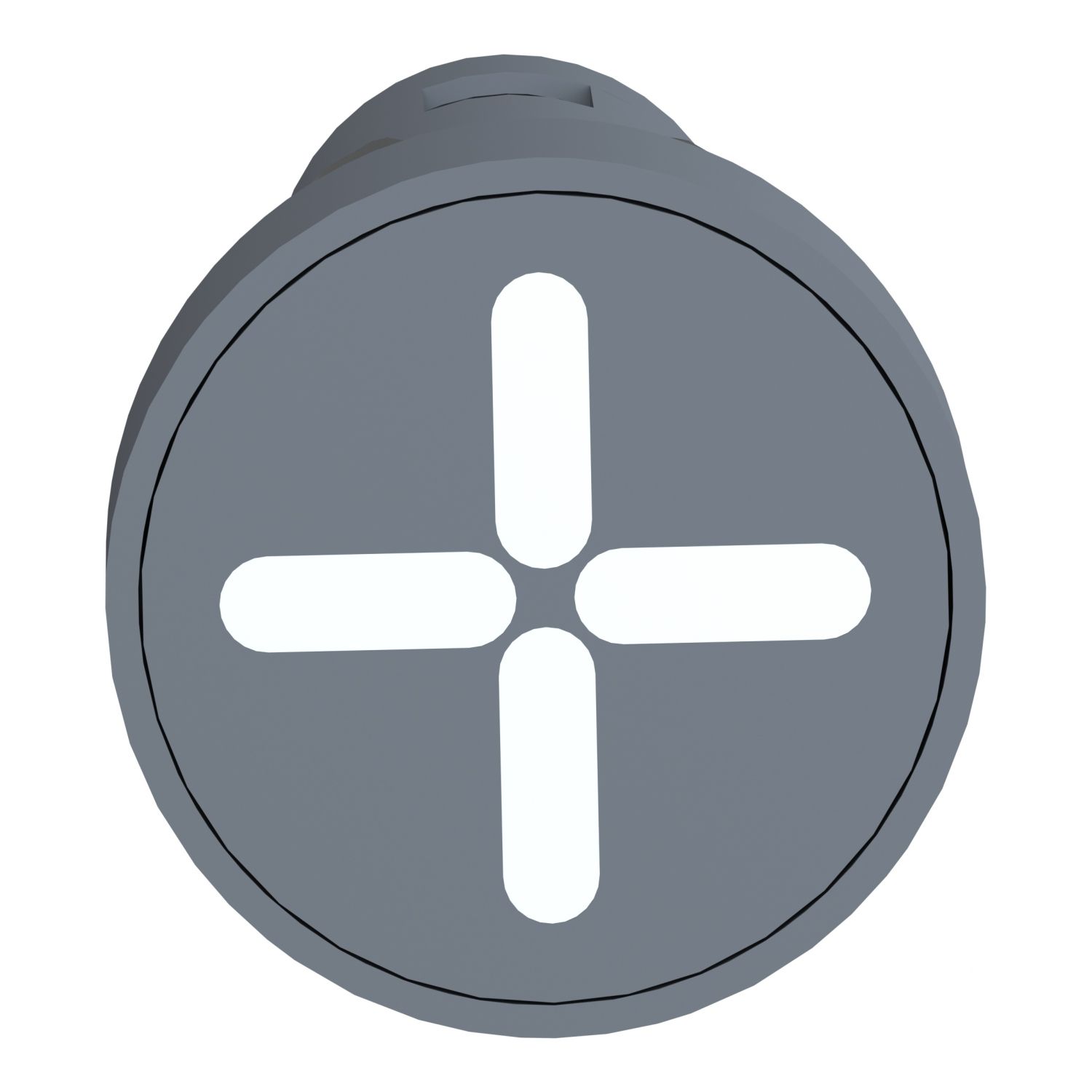 Picture of Indicator light, Easy Harmony XA2, plastic, green red, 22mm, isolation switch indicator, screw clamp terminals, 220…230V AC