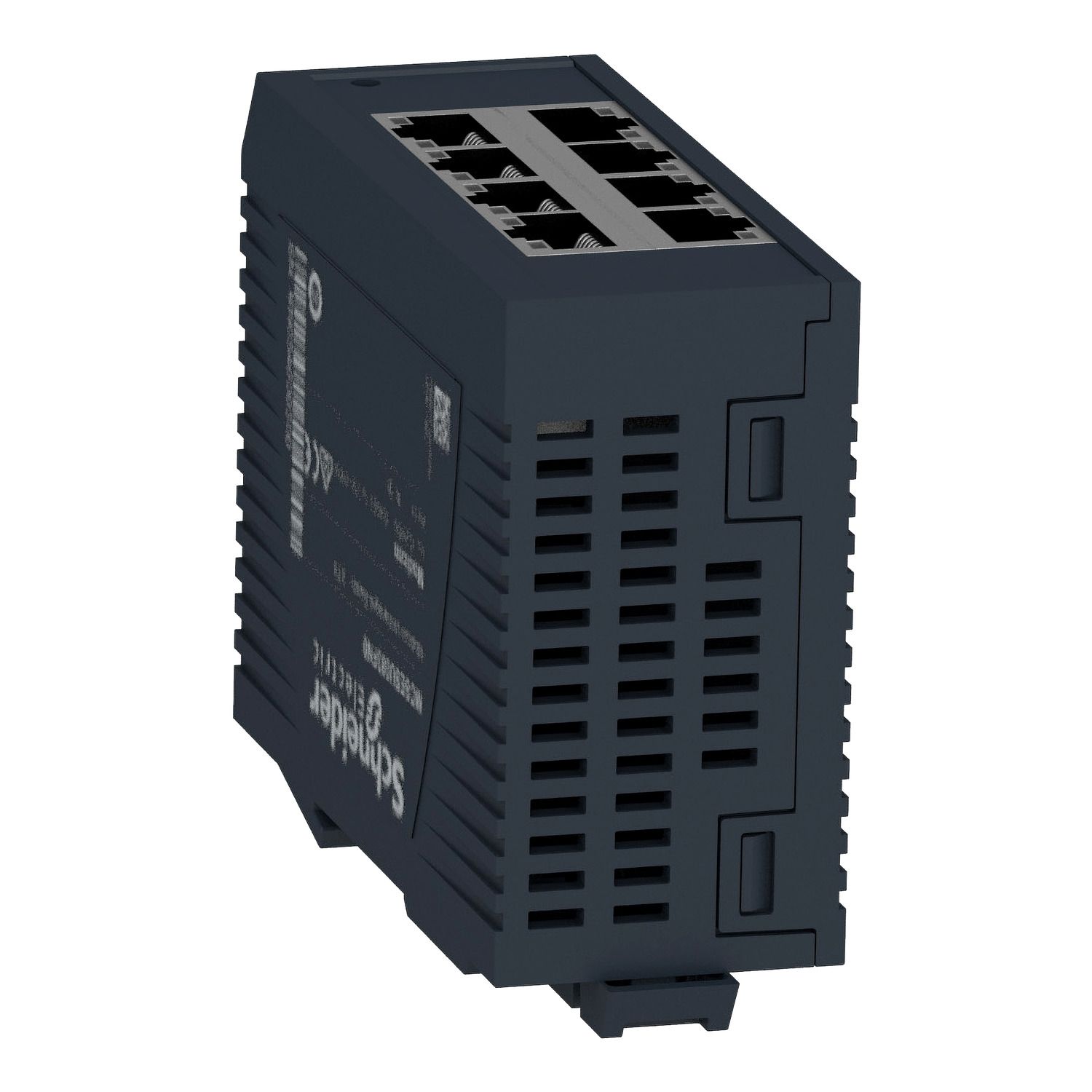 Picture of network switch, Modicon Networking, standard unmanaged, 8 ports for copper