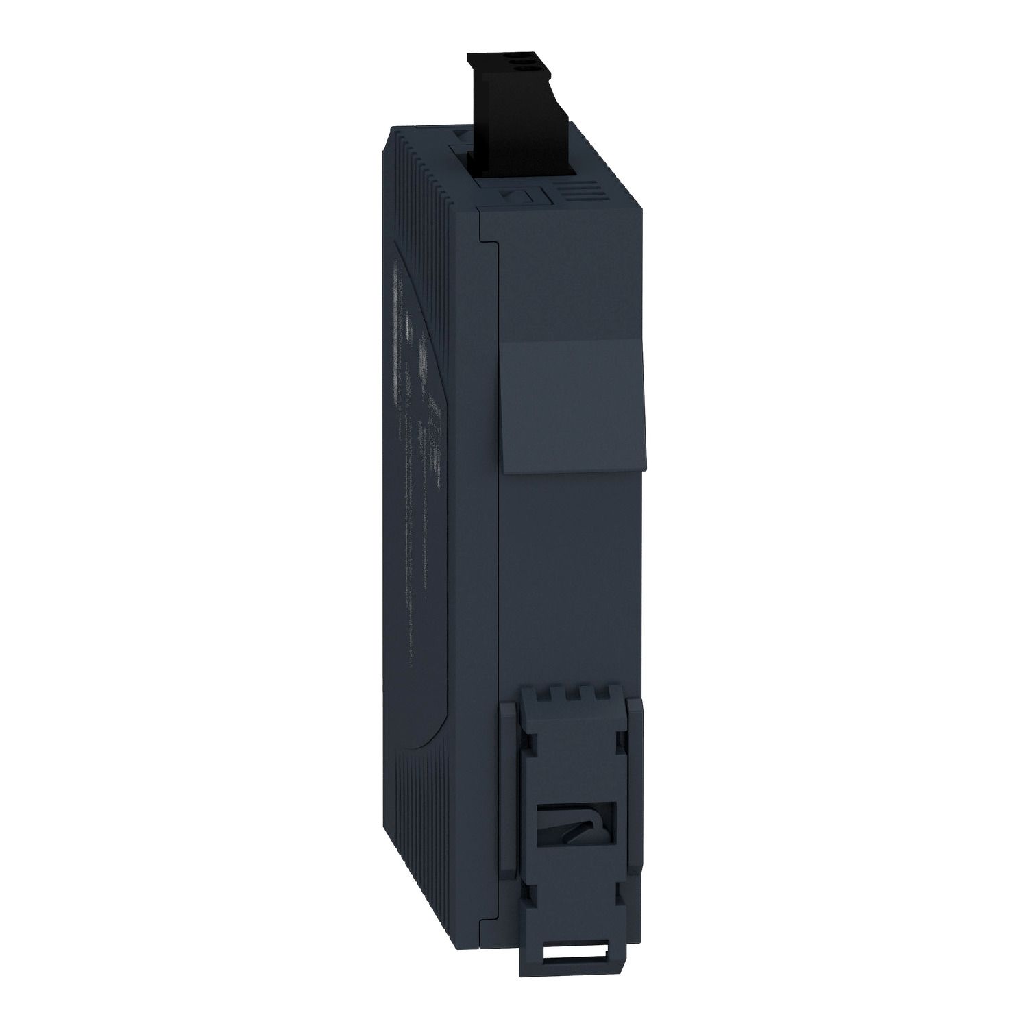 Picture of network switch, Modicon networking, standard unmanaged, 4 ports for copper with 1 port for multimode fiber optic