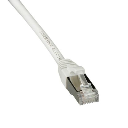 Picture of Patch cord, Actassi, Category 6A, S/FTP, LSZH, 2 m, white