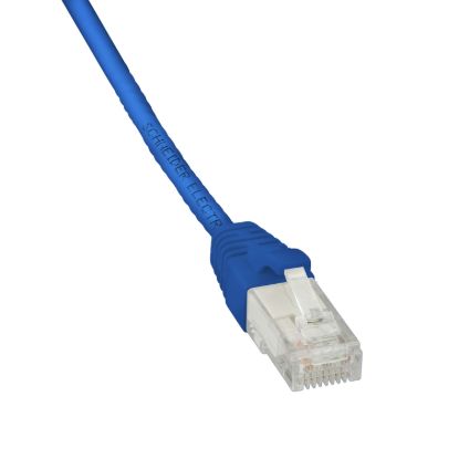 Picture of Patch cord, Actassi, Category 6, U/UTP, PVC, 2 m, blue