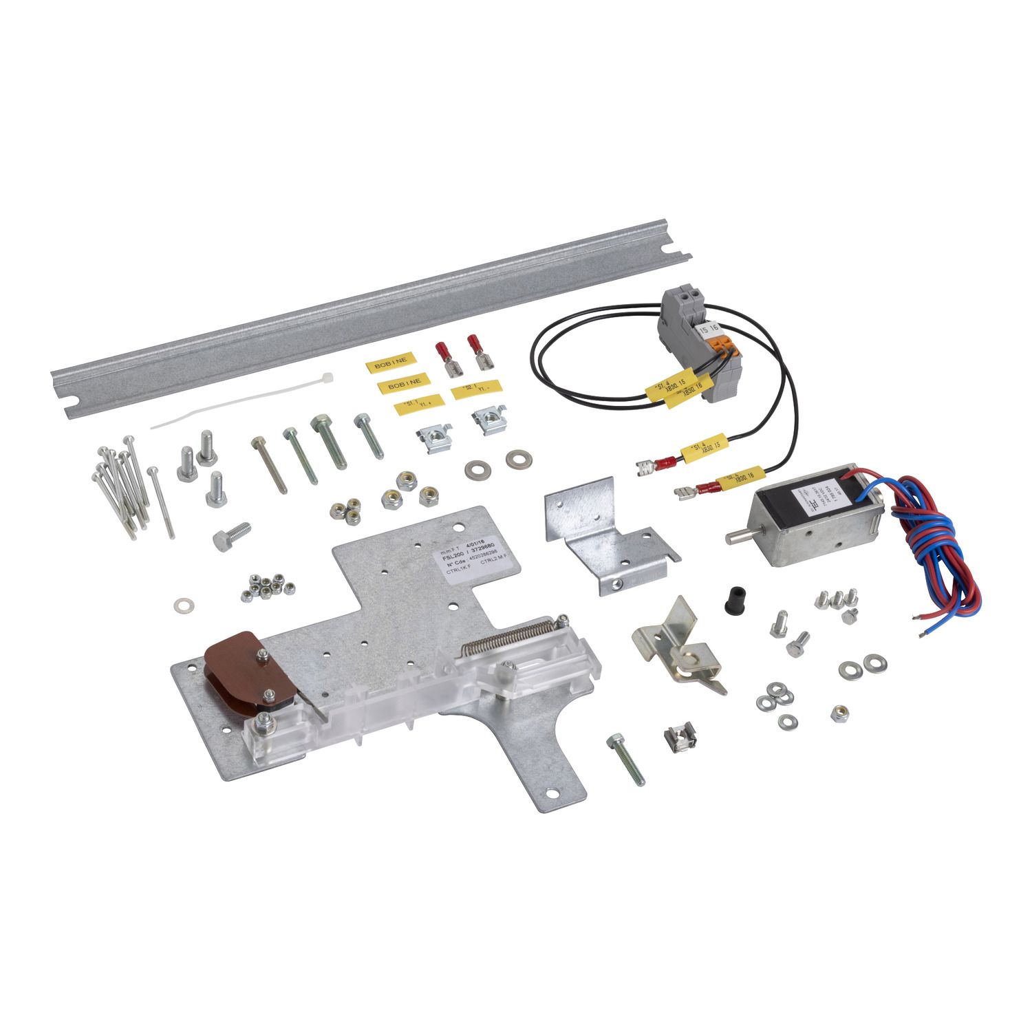 Picture of Opening and closing adaptation kit, SM6-24, spare part, 110 to 220VDC