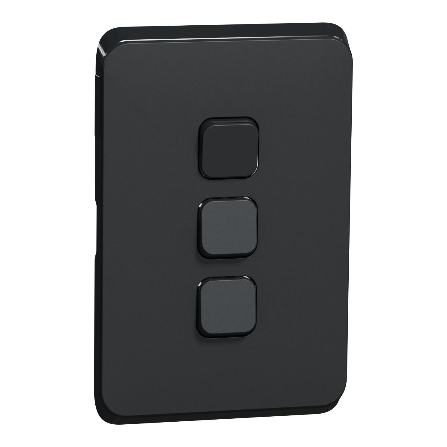 Picture of Switch Plate Skin, Clipsal Iconic, 3 Gang, Horizontal/Vertical Mount