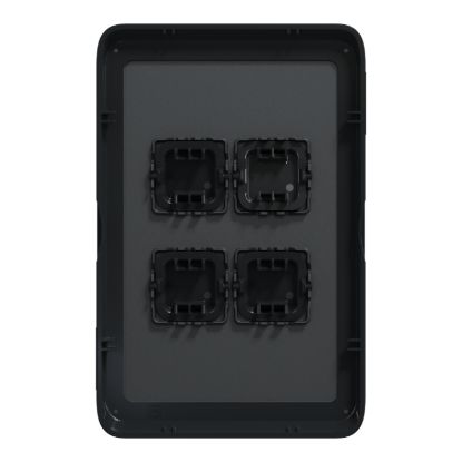 Picture of Switch Plate Skin, Clipsal Iconic, 4 Gang, Horizontal/Vertical Mount