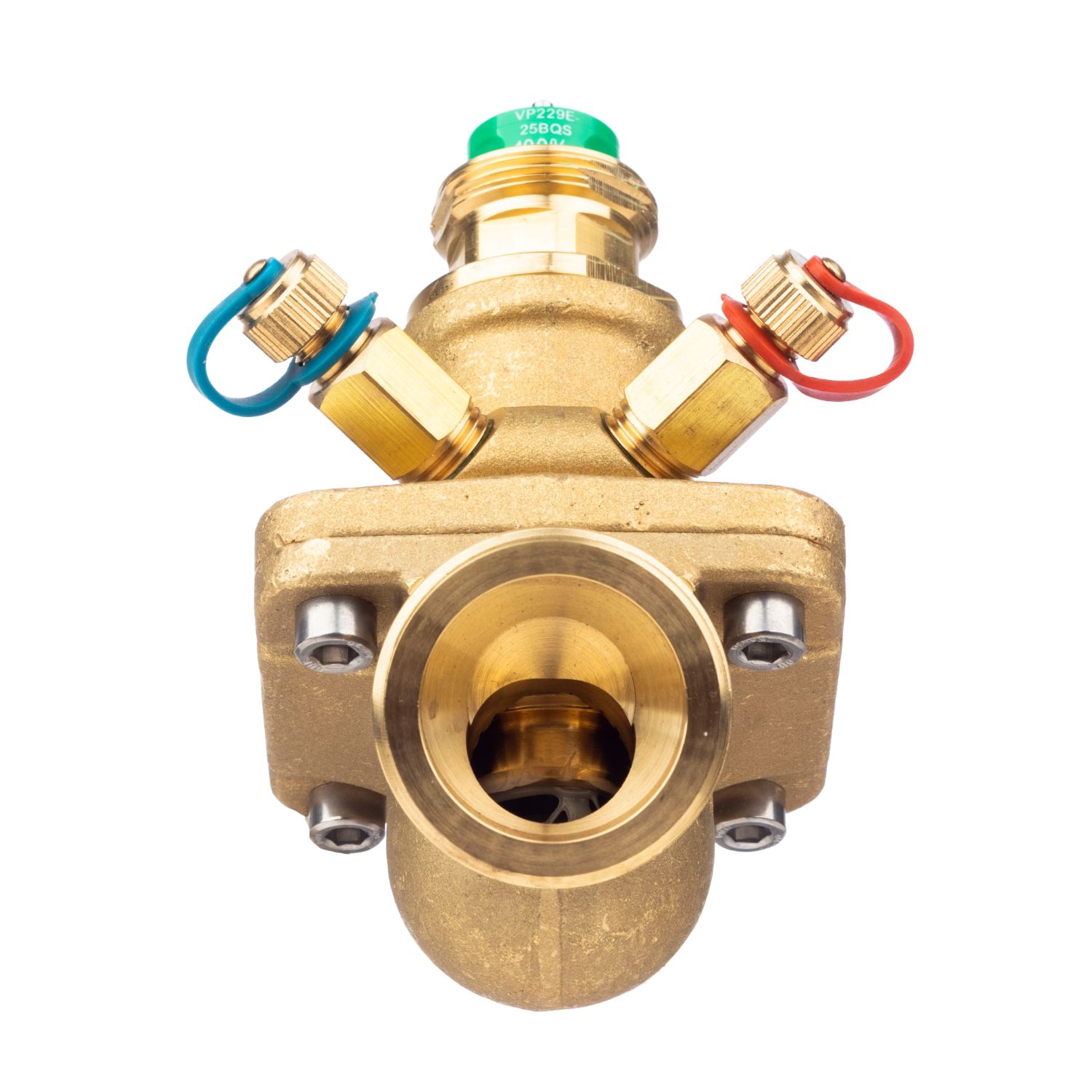 Picture of SpaceLogic VP229E PIBCV (PICV), 2-Way, PN16, DN25, G1-¼ Ext. Thread, Standard Flow: 0.34…1.7 m³/h (0.094...0.47 l/s).