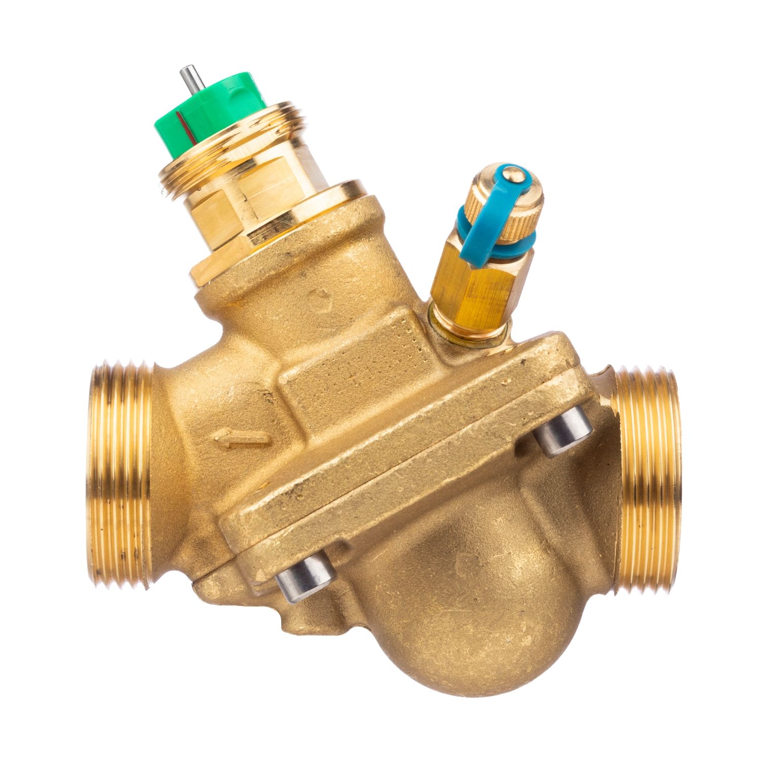 Picture of SpaceLogic VP229E PIBCV (PICV), 2-Way, PN16, DN25, G1-¼ Ext. Thread, Standard Flow: 0.34…1.7 m³/h (0.094...0.47 l/s).