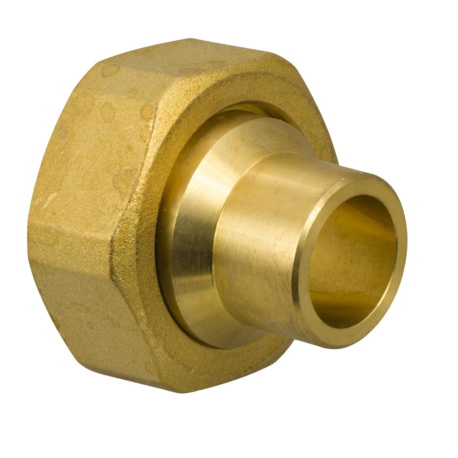 Picture of 2 x DN20 Solder End Connections with Fibre Gaskets, G 1 to valve, 15mm Solder